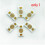 10x5x0.635mm Sensor Substrate, Comb Electrode, Interdigital Electrode,Substrate Electrode,Ceramic Interdigital Electrode 6