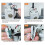 Filament Sensor Base Replacement for  A1 A1Mini Extruder Unit Fixed Base with Hall Board Filament Hub Mount 2pcs 5