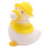 Ente Stressball Squeezy Bubbles Gelb Vinyl+TPR 1