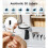 Embossing Label Maker Machine with Tapes, Manual Embossed Label Maker Retro, Home Office Use 1