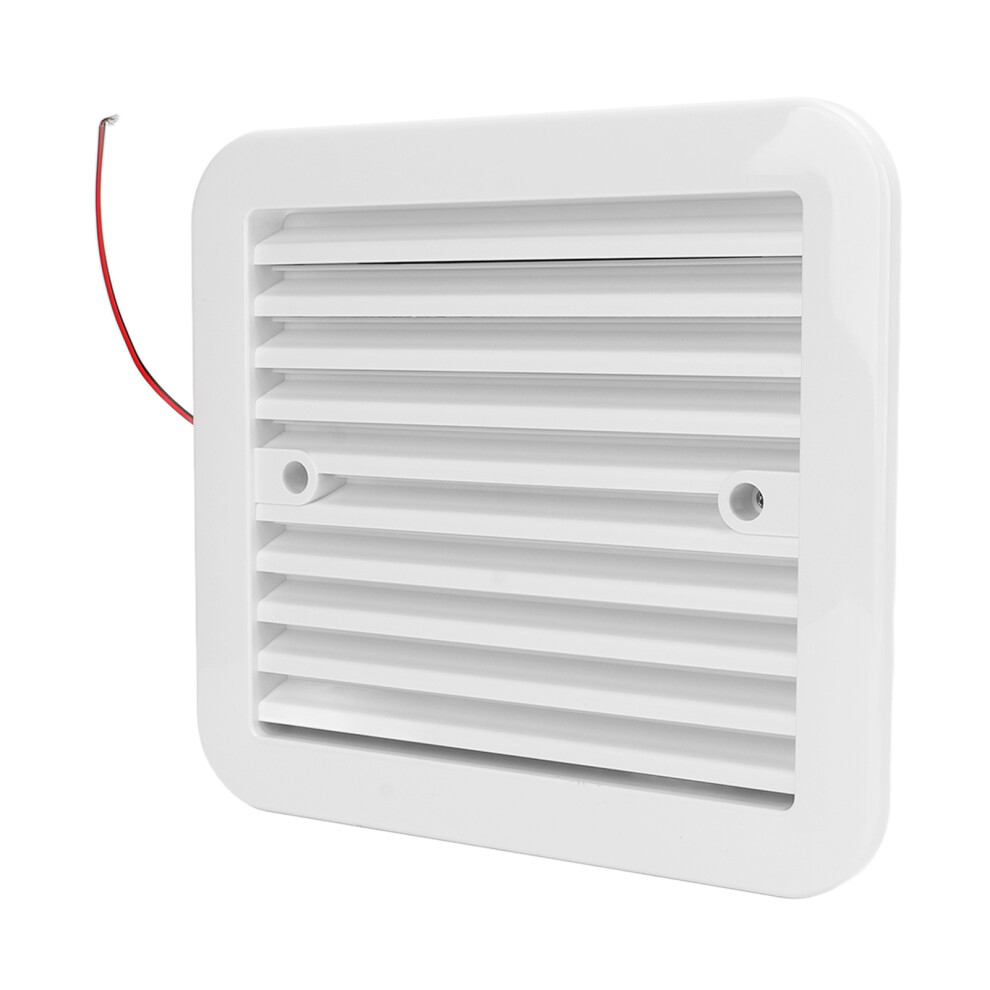 12V Unidirectional Rv Exhaust Fan White 7293282853904