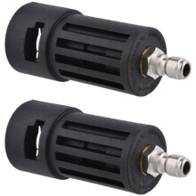 2X Suitable for Series Conversion Joint 1/4 Quick Plug Union High Pressure Washer Car Wash Nozzle Accessories