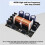 400W High and Low Frequency Divider Solderless DIY Debuggable Universal Speaker Speaker 2 Way Divider Sound Board Module 2