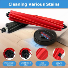 Kit de Remplacement de Brosse Principale Double pour Aspirateurs Robots pour S8, Q8 Max+, Q5 Pro+, Q5 Max+ et S8 Pro Ultra