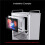 HomeRack 7inch  Display Mounting Panel, 3U Mounting Space, Compatible with for Raspberry Pi 7inch Touch Displays 6