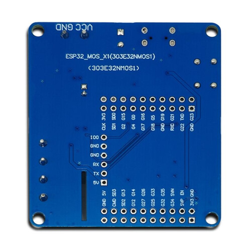 Powered ESP32-W00M-32E 1 Channel MOS  Module 5-80V Input Development Board 2