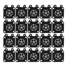 95-526 Ensemble de Diaphragme de Dosage pour Carburateurs de la SéRie Walbro Wa Wt WY WZ (Paquet de 25)