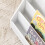 SoBuy Βιβλιοθήκη Λευκή 70x30x60 εκ. Κεκλιμένο Ράφι 10