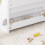 SoBuy Βιβλιοθήκη Λευκή 70x30x60 εκ. Κεκλιμένο Ράφι 11
