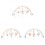 (Khaki B)Baby Stroller Bed Toy Plush Animal Characters Sensory Engagement Development 2
