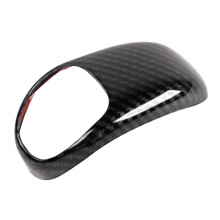 for Grand Cherokee 2014-2015 Carbon Fiber Gear Shift Knob Shifter Lever Cover Trim Decoration