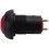 2 Pcs -Off Latching Waterproof 12mm Push Button  SPST 2A IP67, Red & Black 5