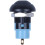 2 Pcs -Off Latching Waterproof 12mm Push Button  SPST 2A IP67, Red & Black 9