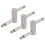 3 Pieces Patch Cable Patch Cords for Connecting Guitar Effect Pedals 2