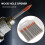 10 Pieces 6MM Glass and Tile Drill Bits Set Carbide Drilling Tool 6