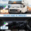 For  E450 1997-2022 Motorhome Caravan Windshield Snow Cover Front Window Sun Shade 4