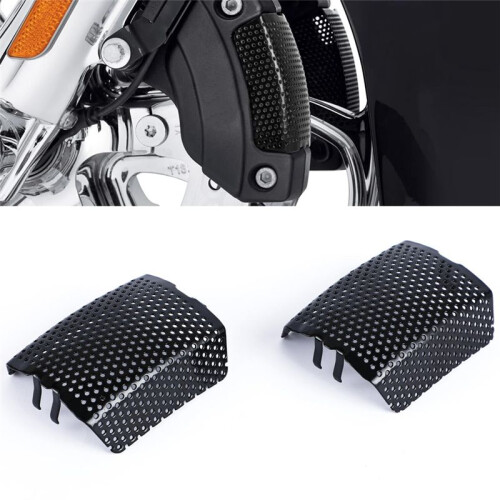 Motorcycle Front Brake Caliper Covers Brake Caliper Screen Inserts for  Davidson Road King Electra Glide 1