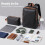 3-Piece Suitcase Set ,Suitcase, Backpack, Toiletry Bag 3