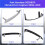 Bil Innerdörr Handtagsskydd för Chevy Captiva 2006-2010 95299511 Fram Höger 4