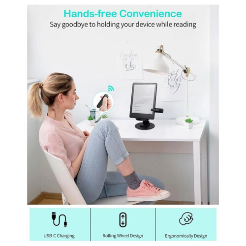 New Design Remote Control Page Turner for  Paperwhite Oasis Kobo EReaders Wireless Camera Video Recording 2