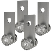 Laufwagenbaugruppe, 2-Rad-Laufwagenrollen Zur Verwendung mit 1-5/8" Breiten und Alle 1-5/8" oder Höheren Profilschienen