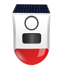 Tuya WiFi Solar PIR-Sensor Alarm Infrarot-Bewegungsmelder Solarbetriebener PIR-Detektor IP65 Wasserdicht App-Fernüberwachung
