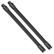 2 Stück 1/2" Flexible Wellenverlängerung, Drehmomentnuss, Ratschenschlüssel, Flexible Verlängerungsstange für Autoreparaturen, 13,7 Zoll