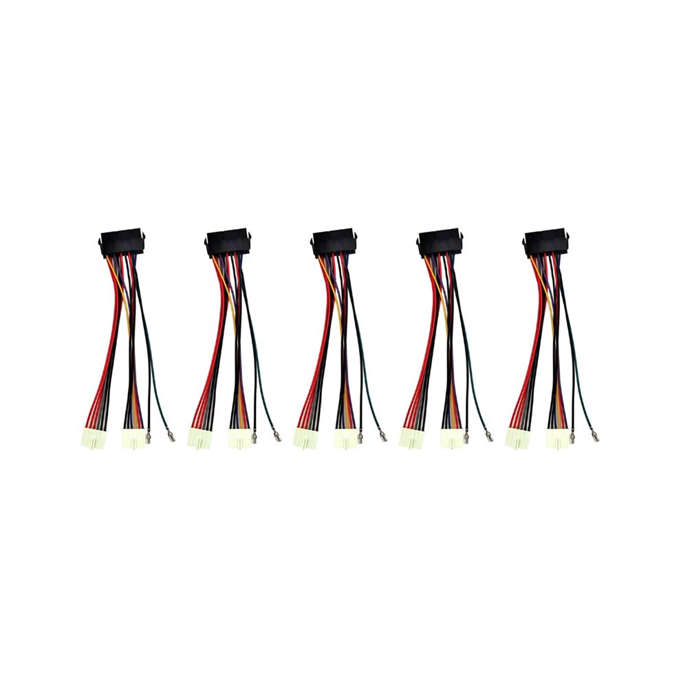 Atx To At Power Supply Cable 20Pin To 6Pin Plug Atx To At Psu Convert For 286 386 486 586 Old Computer Pc Power Cord 6033405197048