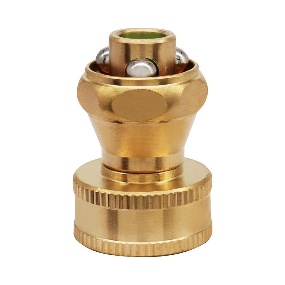 1 Pcs Brass Sweeper Nozzle, 3/4" Heavy Duty High Pressure Adjustable Twist Hose Spraytool For Garden 6032093491261