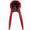 Multifunktionaler Nussknacker mit Rutschfestem Griff, Legierungsschalenknacker Rot 1