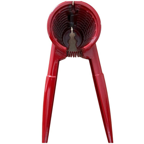 Multifunktionaler Nussknacker mit Rutschfestem Griff, Legierungsschalenknacker Rot