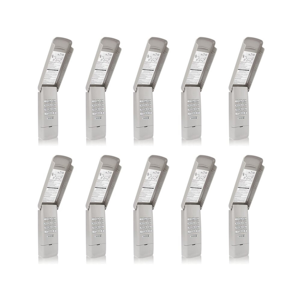 10Pcs 877Max Garage Door Remote Control Keypad Wireless Keypad Keyless Entry Garage Door Opener 4711371860723
