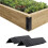 Gartenwerkzeug-Set - Rostfreier Metall-Eckwinkel mit Schrauben für Möbel 3
