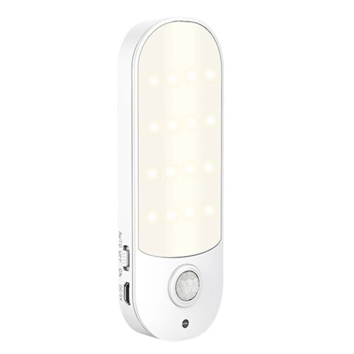 LED-Nachtlicht mit Bewegungssensor, USB-Akku-Betrieben