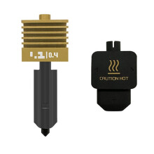 0,4 mm Hotend für H2D H2S P2S 3D-Drucker, Hochtemperaturbeständiger Schnellwechsel-Extruder-Druckkopf-Ersatzteile