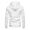 (Dark Gray, M) Herren-Hoodie mit Karomuster, gesteppt, Jacquard-Print, lässiger Pullover 5