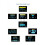 ADF4351-OLED Wideband Phase-Locked Loop Frequency Synthesizer 35MHz-4.4GHz RF Signal Source SMA Output Module 3