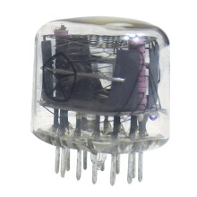 In-12 IN12 Glühröhre Dezimalpunkt Digitalröhre Glühröhren Symbolröhre Glühuhr Nixie Digital-LED-Uhr DIY-Teil