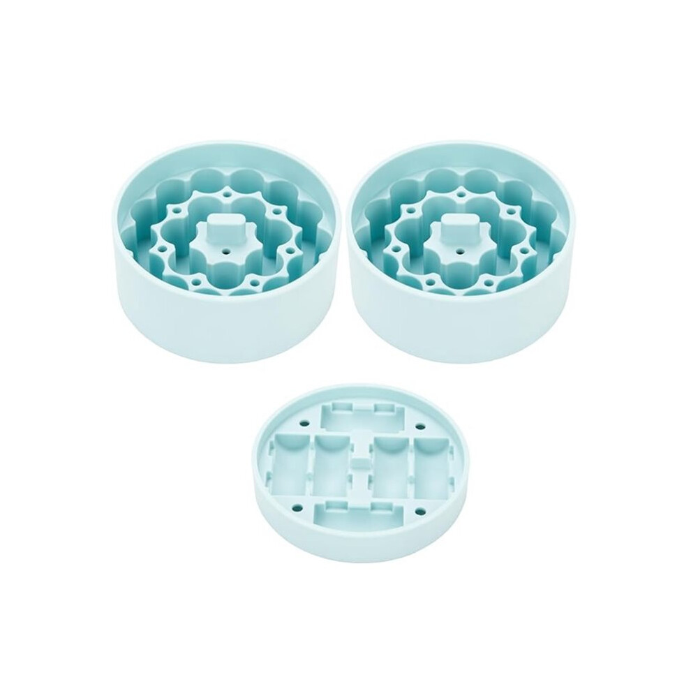 Saudism Silicone 3Ml Vial Insert (1 Short +2 Tall) For Hydrapeak Food Jars,Vial Insert Peptide Storage For 32/25/18Oz Hydrapeak