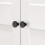 20 Pack Black Cabinet Knobs, Round Drawer Knobs for Kitchen Cabinets, Dressers & Closet Doors 3