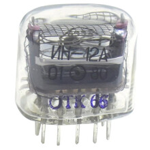 In-12 IN12 Tubo Luminoso Punto Decimale Tubo Digitale Tubi Luminosi Tubo Simbolo Orologio Luminoso Orologio Digitale A LED Nixie Parte Fai da Te