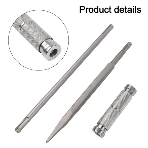 Ensemble de Rallonge de 26 cm pour Perceuse à Percussion SDS  - Rallonge à Dégagement Rapide 1
