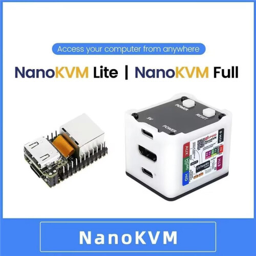 NanoKVM IP-KVM  Remote Control Operations Maintenance Server, 2Gbit 256MB DDR3 RISC-V Linux Development Board Kit 1