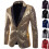 (Silver, S) Gold Sequin Blazer Korean Men's Suit Jacket Set 2