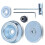For  Lawnmower Accessories Upper and Lower Pressure Plates, Reverse Thread Nuts, Washers, and Protective Covers 6