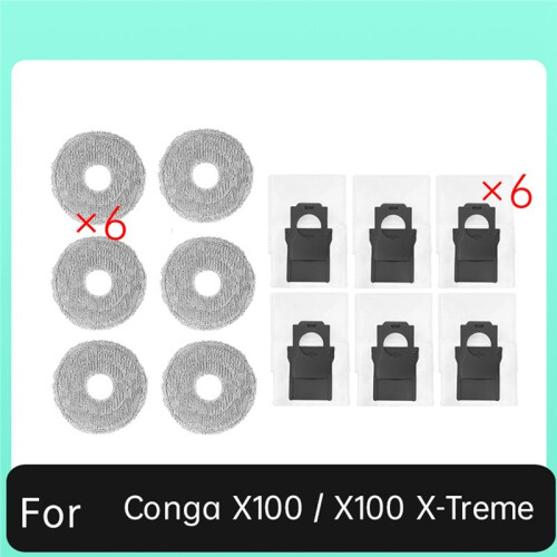 12 Pièces pour Conga X100 / X100 pour Accessoires de Balayage Extrême 2