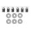12 Pièces pour Conga X100 / X100 pour Accessoires de Balayage Extrême 5