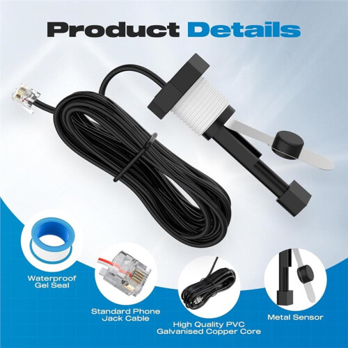 Flow , GLX-FLO-RP for  Goldline Aquarite Salt System Metal Pool Flow Sensor 2