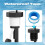 Flow , GLX-FLO-RP for  Goldline Aquarite Salt System Metal Pool Flow Sensor 4