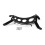 Support de Plaque D'Immatriculation Central Anti-Rayures pour Moto Super Cub 2